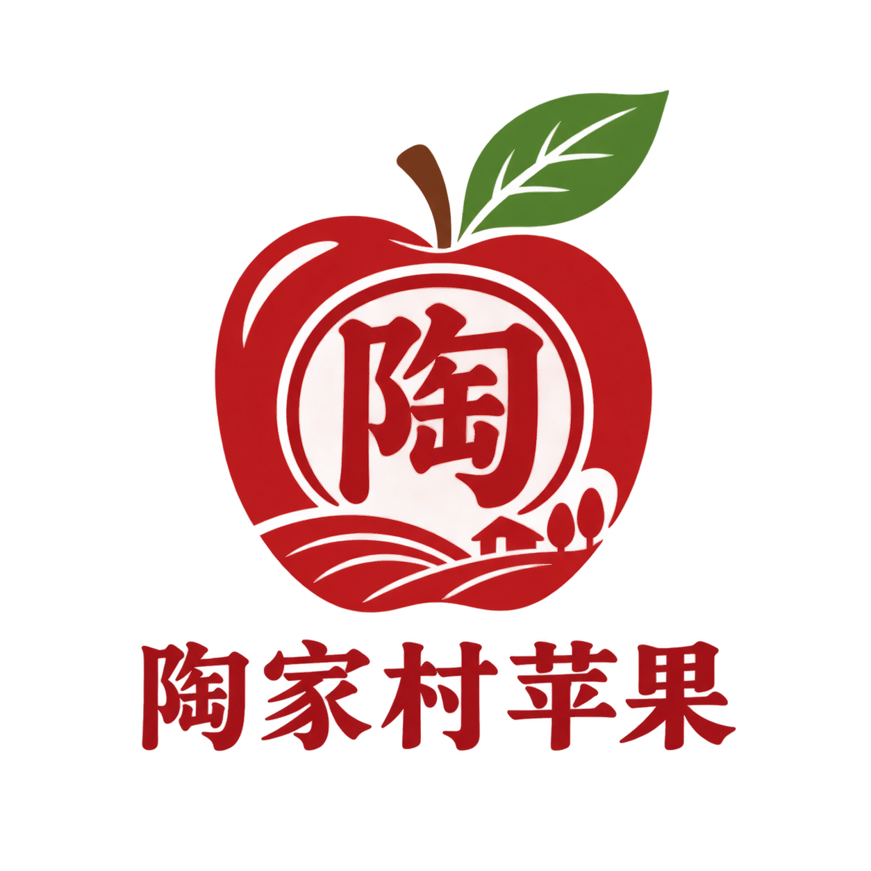 陶家村苹果 Logo